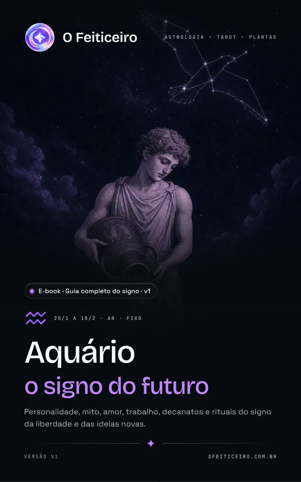 Capa do e-book Guia Completo de Aquário
