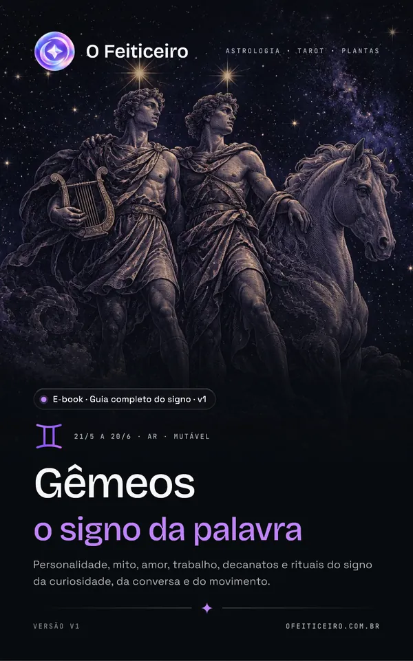 Capa do e-book Guia Completo de Gêmeos