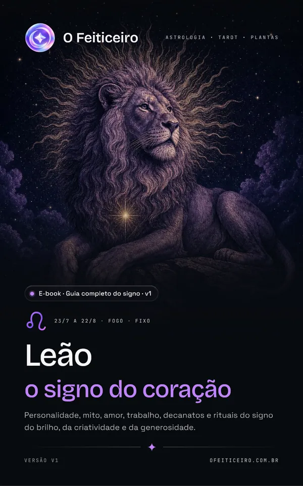 Capa do e-book Guia Completo de Leão