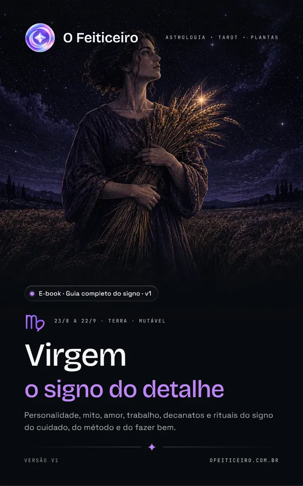 Capa do e-book Guia Completo de Virgem