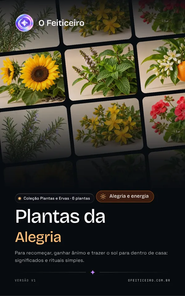 Capa do e-book Plantas da Alegria