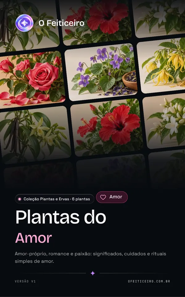 Capa do e-book Plantas do Amor