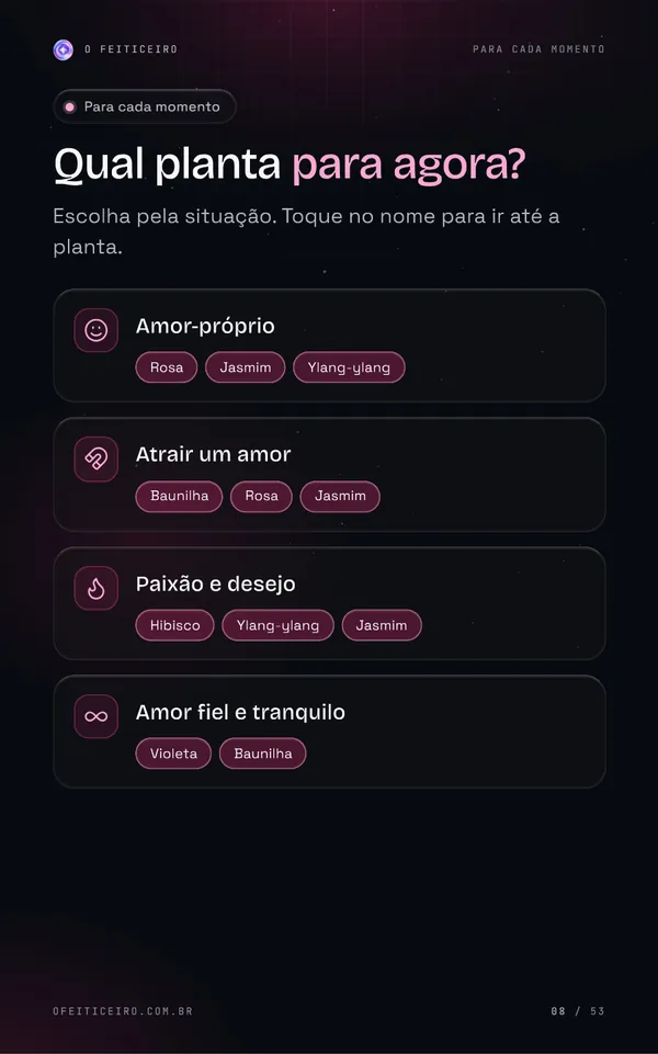 Página 8 do e-book: Para cada momento