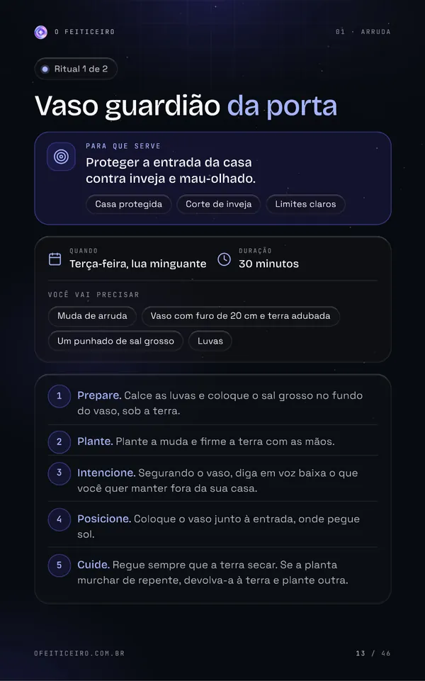 Página 13 do e-book: Arruda: Vaso guardião da porta